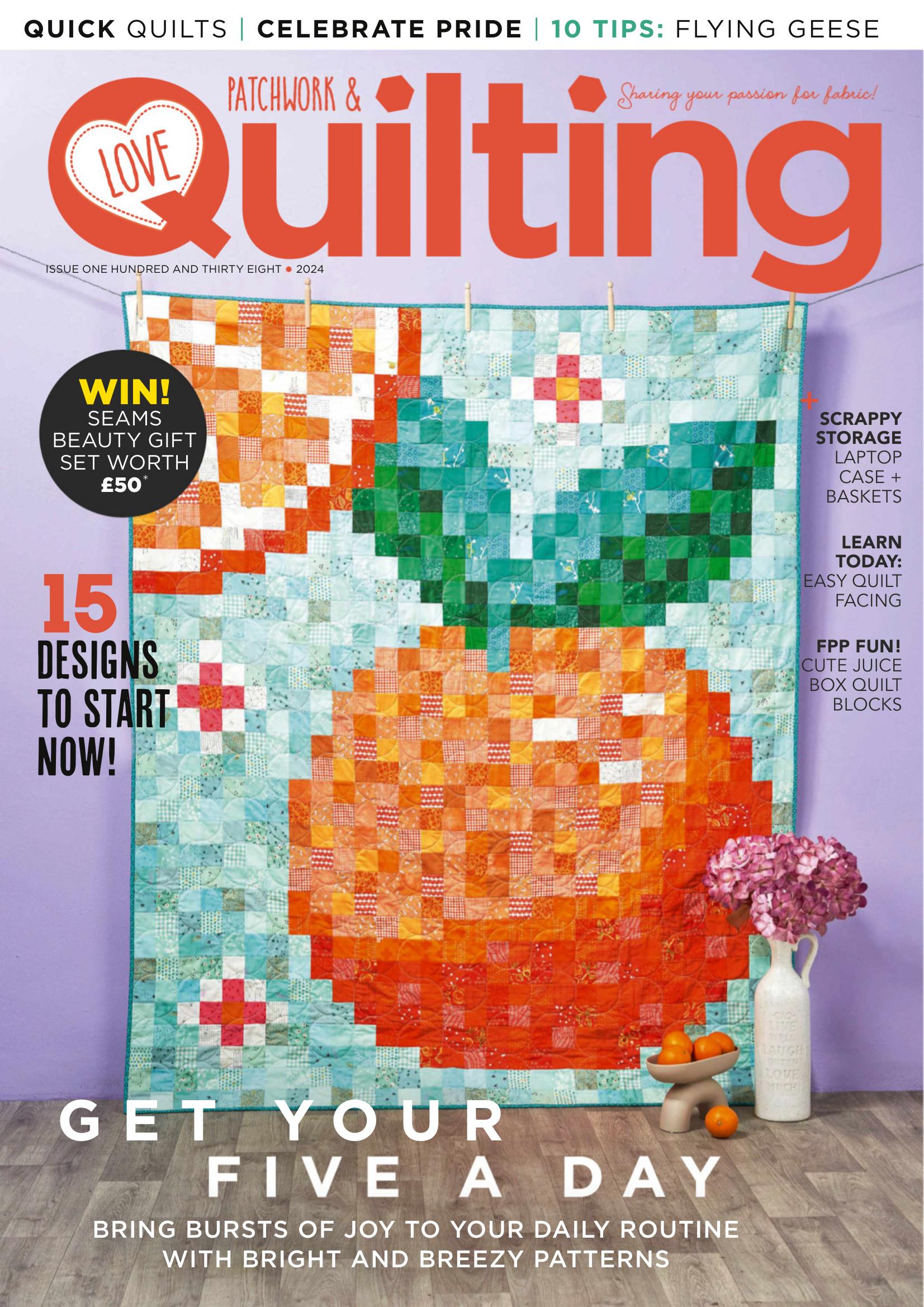 Love Patchwork Quilting Issue 138 2024